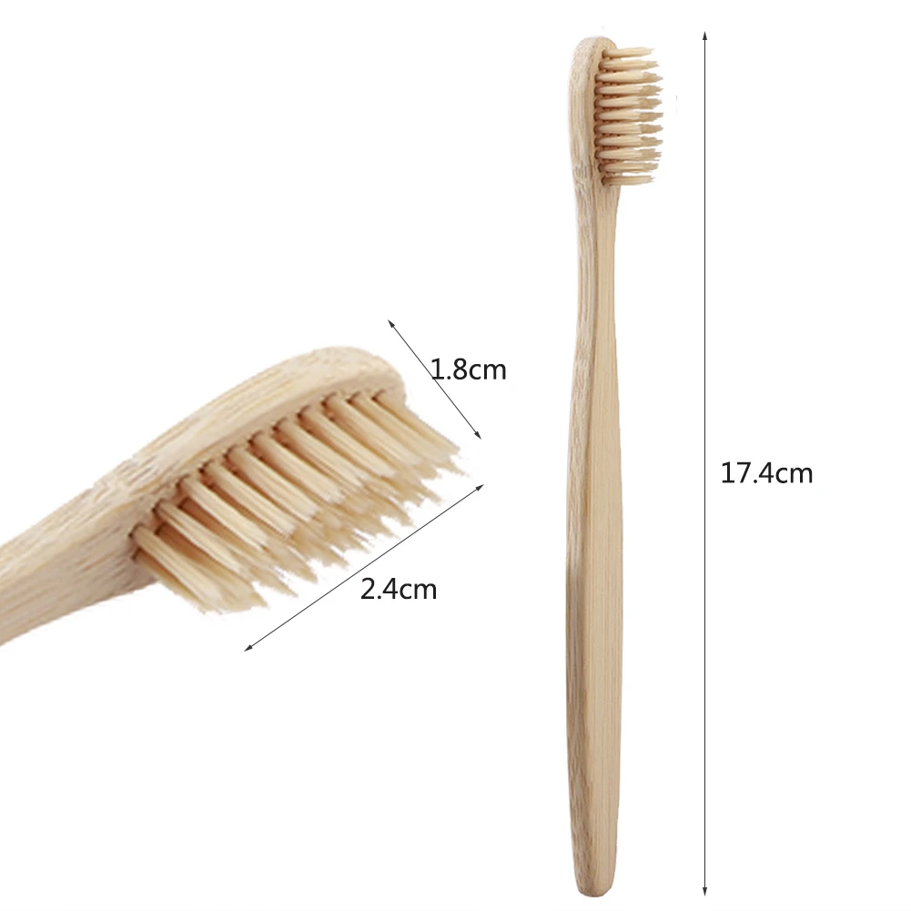 

10pcs Bamboo Toothbrushes Soft Bristle Oral Care Hygiene Toothbrushes Eco Friendly Bamboo Toothbrush For Home Outdoor Tools