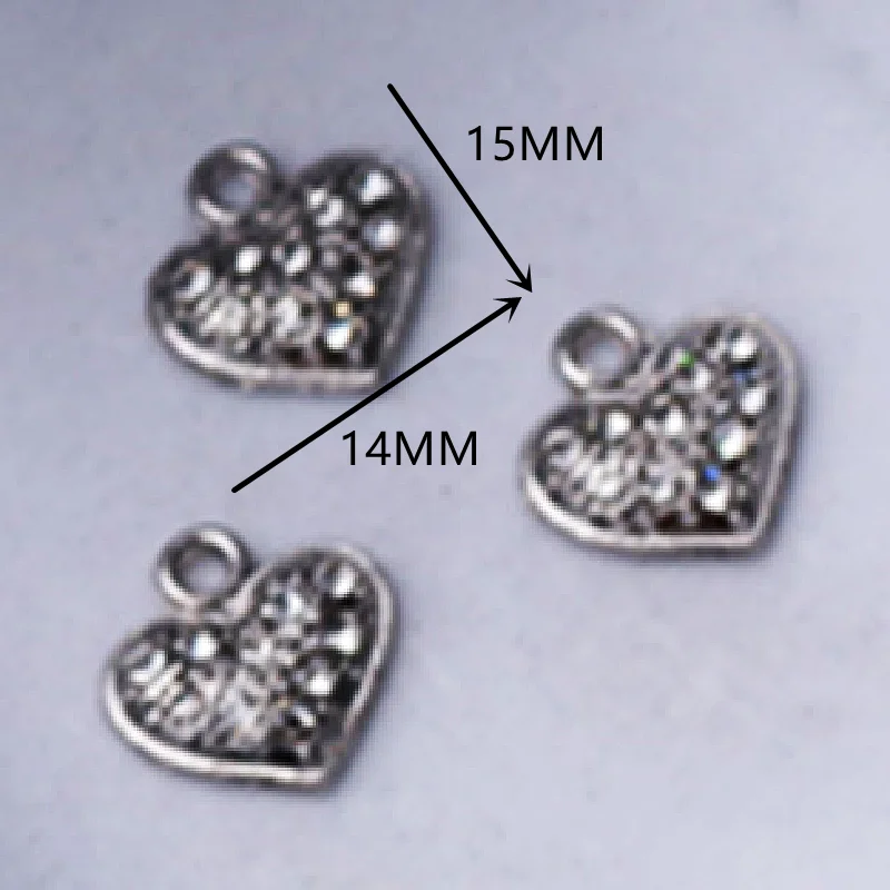 8 шт. серебряные подвески для браслетов и ожерелий | Украшения аксессуары