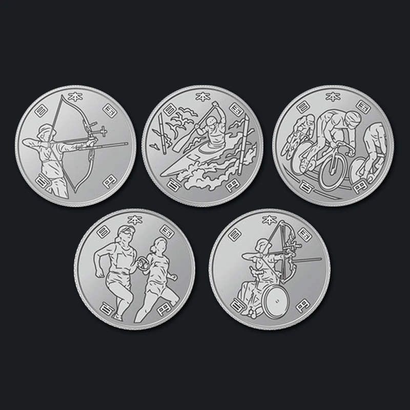 

Japan 100 yuan 13 Tokyo Olympics commemorative coin set first, second and third set 2018-2020