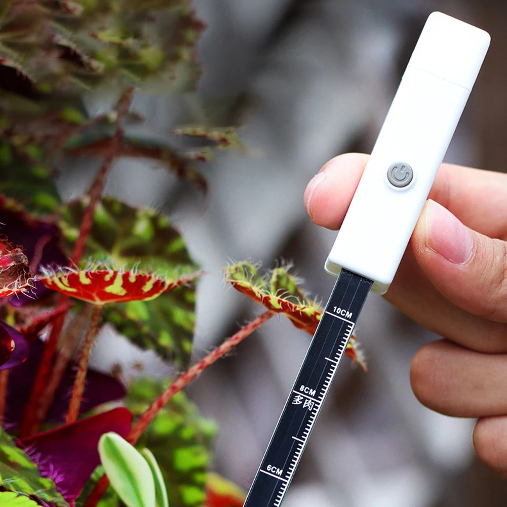 

Intelligent Soil Moisture Detector Plant Water Shortage Reminder Garden Indoor Outdoor Flower Soil Moisture Measurement Prompt