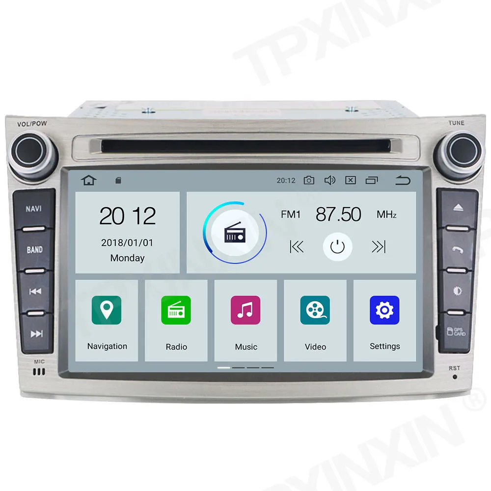 

6+128GB Android11 For Subaru Outback 2009 -2014 Multimedia Player GPS Navi Audio Stereo Screen DVD Head Unit Tape Recorder