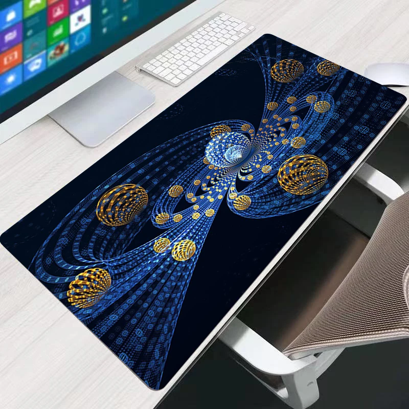 

Fashionable large game mouse pad 3D Art antiskid natural rubber mouse pad keyboard pad laptop game player mouse pad