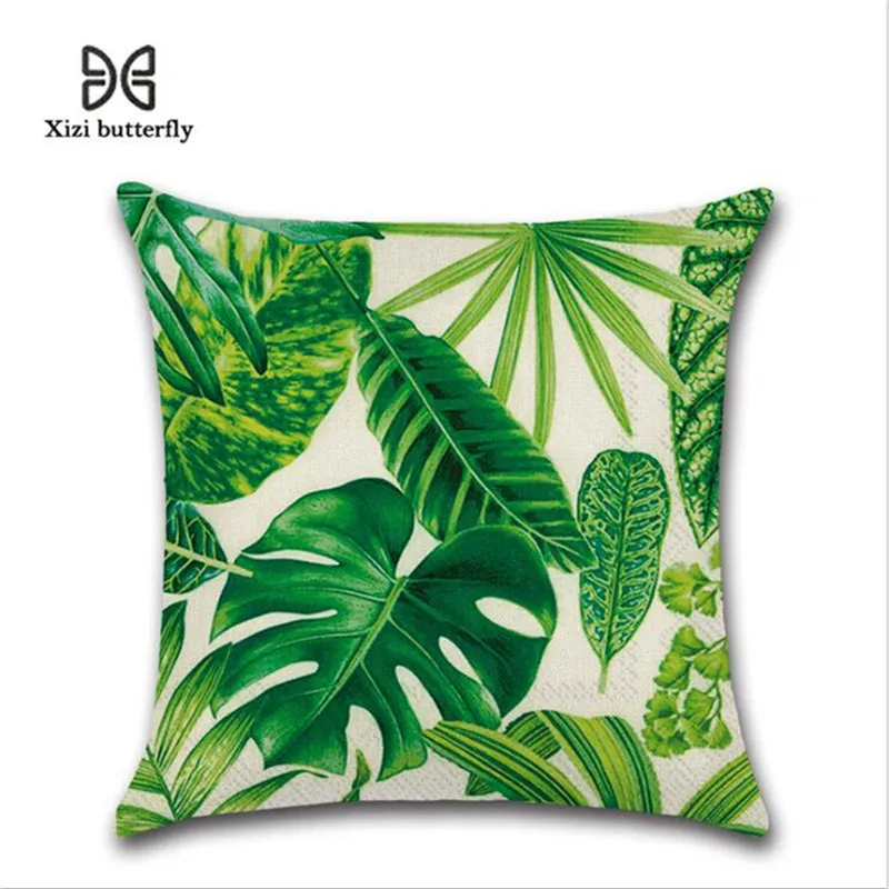 Современный Ins квадратный диван постельное белье хлопок наволочка с принтом для