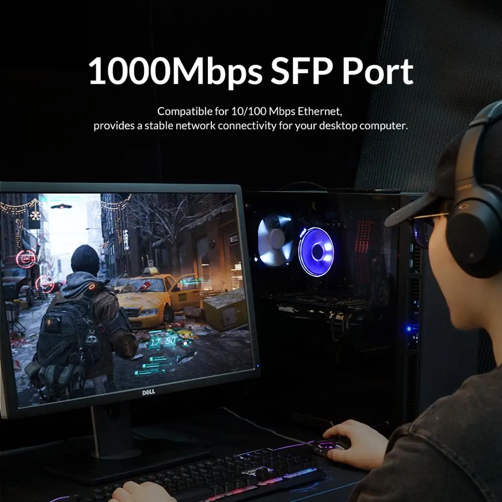 сетевой адаптер ethernet orico pci express 10100 м сет