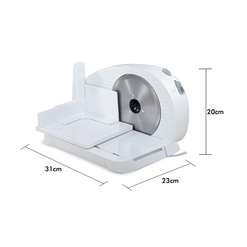 

Electric Slice Machine Meat Slicer Home Commercial Collapsible Bread Fruit Vegetables Fat Cow Lamb Roll 110V 220V
