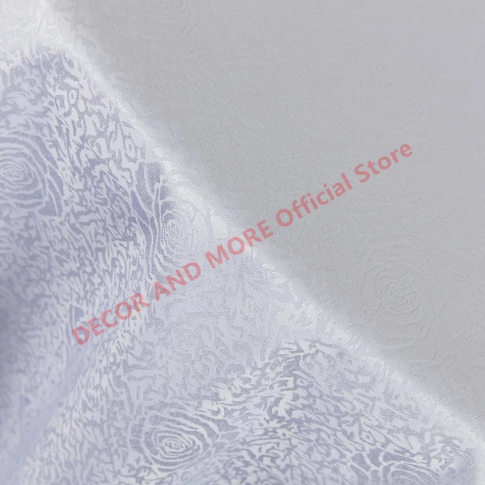 320X100CM Декоративная полиэстеровая ткань с дамасским цветочным узором, толстая ткань с жаккардовым плетением для штор/скатерти/подушек.