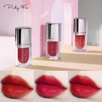pinkyfocus water powder misty air lip glaze light and smooth velvet mist surface matte lipstick makeup popular hot selling