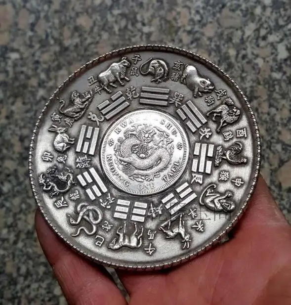 Медная Статуя античный Древний китайский Цин двенадцать знаков зодиака | Дом и