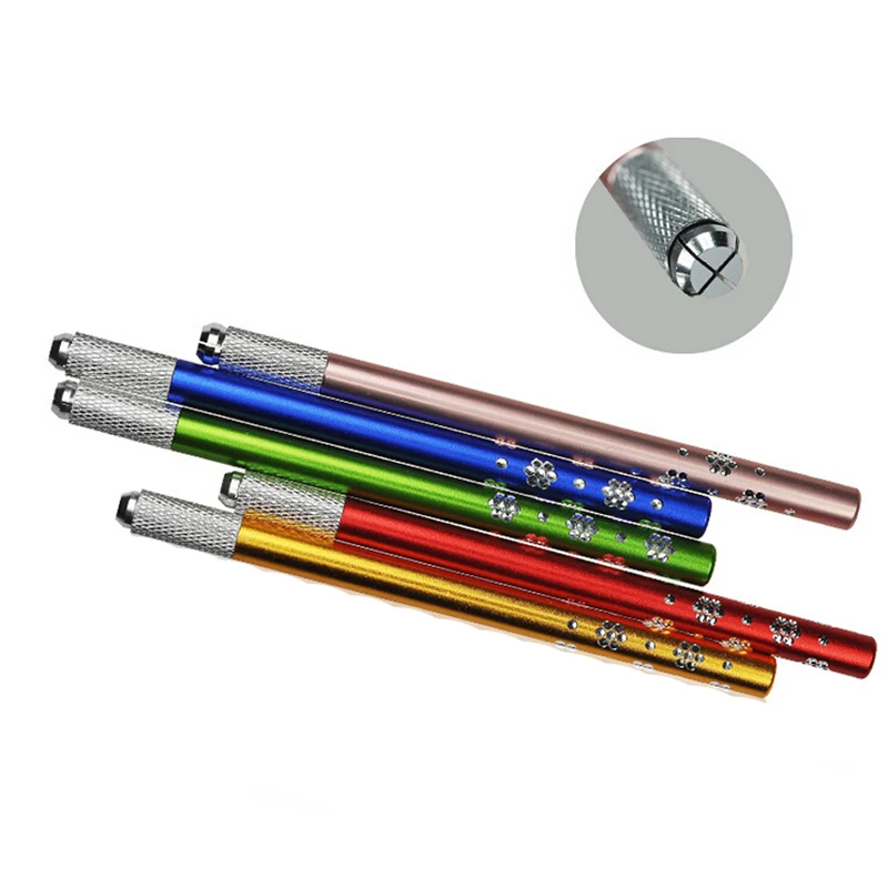 5 цветов микроблейдинг Перманентный макияж ручная Татуировка высокое качество