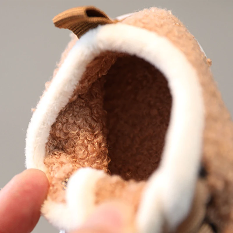 Симпатичные Детские кроссовки из флока 2021 красивые белые бархатные для девочек