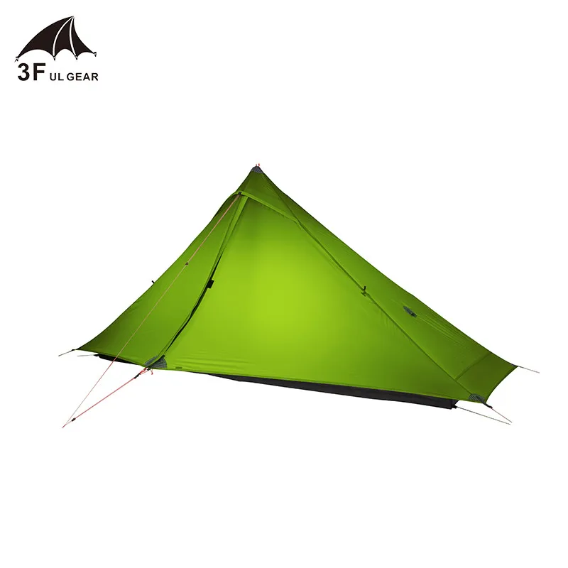 

Lanshan 1 Pro Tent Oudoor 1 Person Ultralight Camping Tent 3 Season Professional 20d Silnylon Rodless Tent