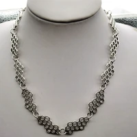 honeycomb alloy necklace gifts for women 12