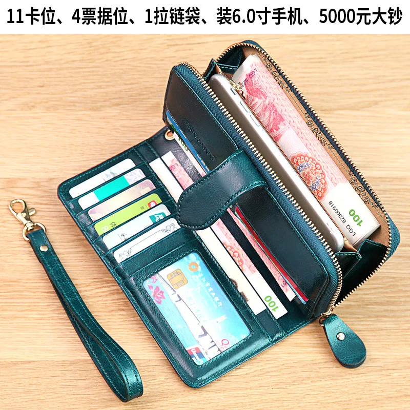 WERAIMJX Брендовые женские кошельки из натуральной кожи высокого качества с