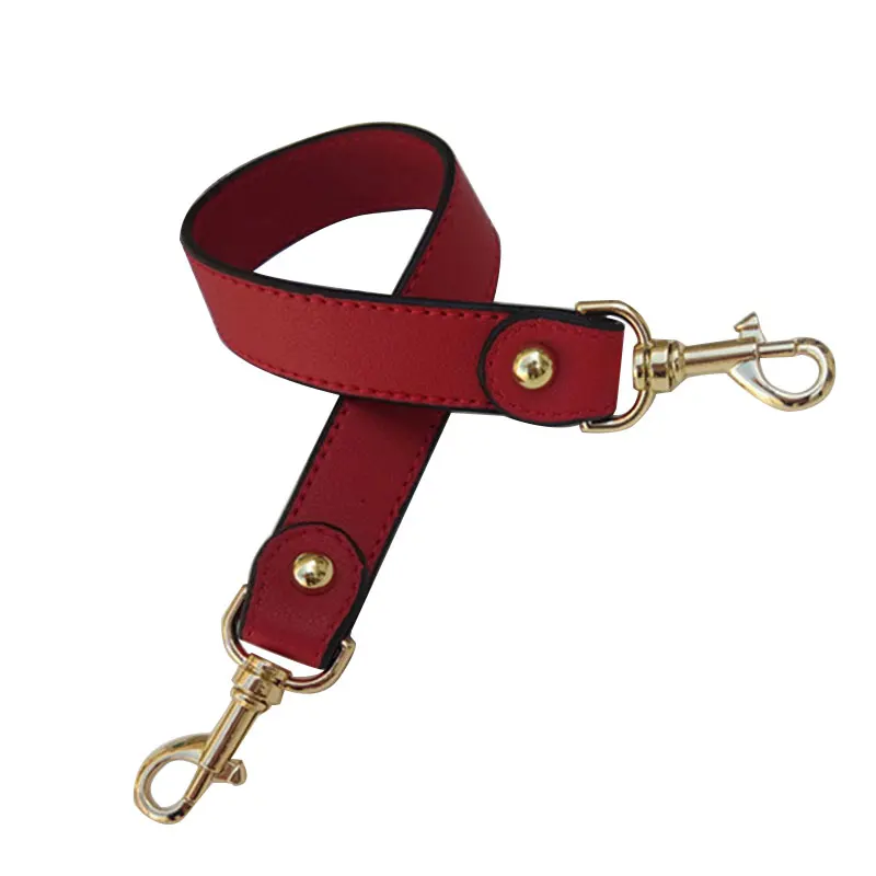 

2021 New 43cm Bag Shoulder Strap Solid Color PU Leather Bag Straps Handbag Handle DIY Craft Replacement Bag Belt Bag Accessories