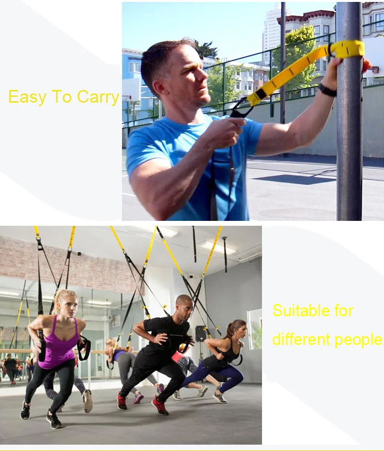 Эластичные ленты-Эспандеры для фитнеса подвесной ремень тренировок в