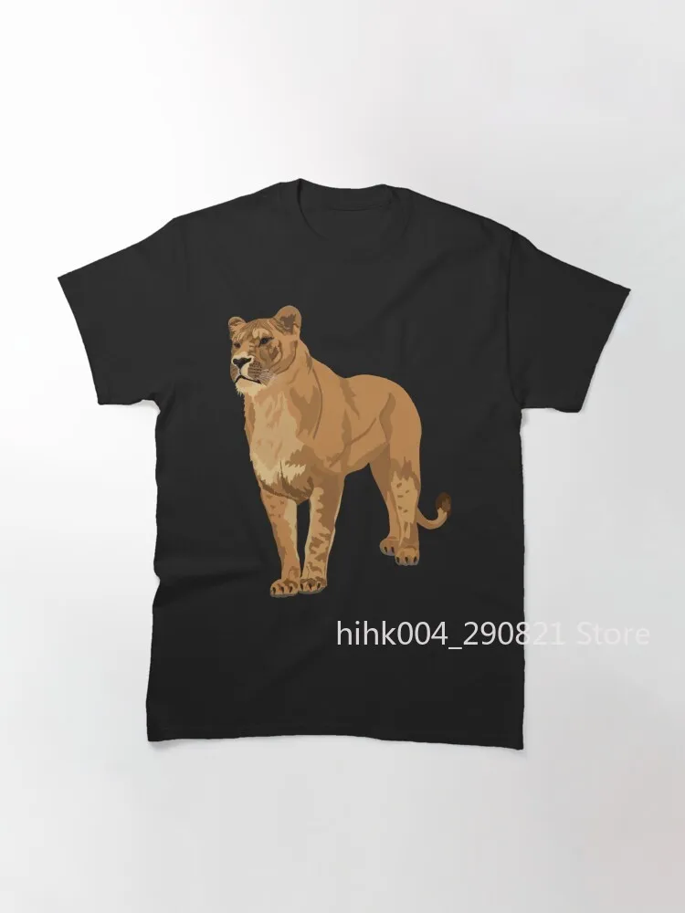 

Удивительная Классическая футболка с большой кошкой
