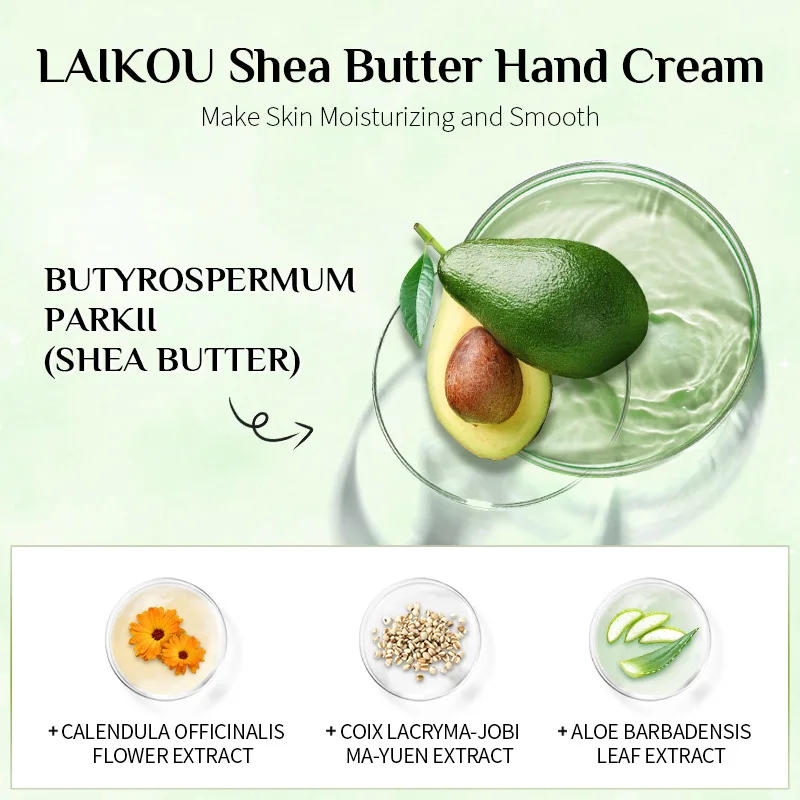 Крем для рук LAIKOU с маслом Ши глубокое увлажнение против трещин высыхания крем