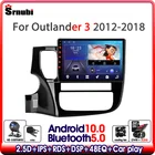 2 din Android 10 Carplay автомобильное радио для Mitsubishi Outlander 3 GF0W GG0W 2012 - 2018 мультимедийный видеоплеер GPS стерео головное устройство
