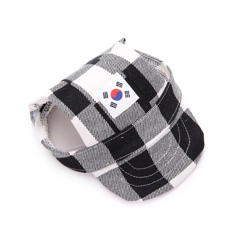 

Pet Supplies Cats and Dogs Baseball Caps Plaid Camouflage Large, Medium and Small Dogs Luxury Wild Personality Accessories