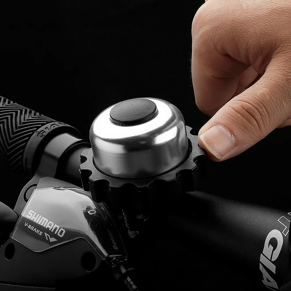 

3 шт., винтажный велосипедный звонок, вращающийся велосипедный звонок, практичный звуковой сигнал, велосипедные аксессуары (серебристый)