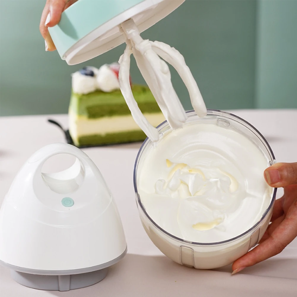 

Electric Mixer Egg-beater Household Small Baking Automatic Whisk Portable Kitchen Mixer Cream Cake Mixer Whisk for Kitchen Tool