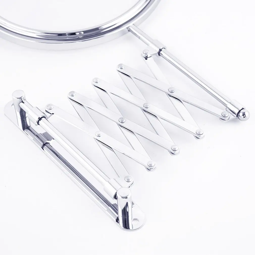 Светодиодное телескопическое настенное зеркало для дома отеля металлическое