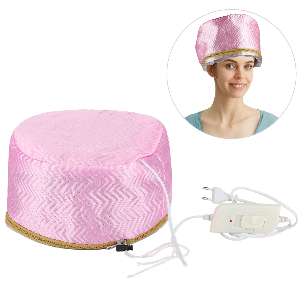 

Women Hair Steamer Cap Dryers Thermal Treatment Hat Beauty SPA Nourishing Hair Styling Electric Hair Care Heating Cap US/EU Plug
