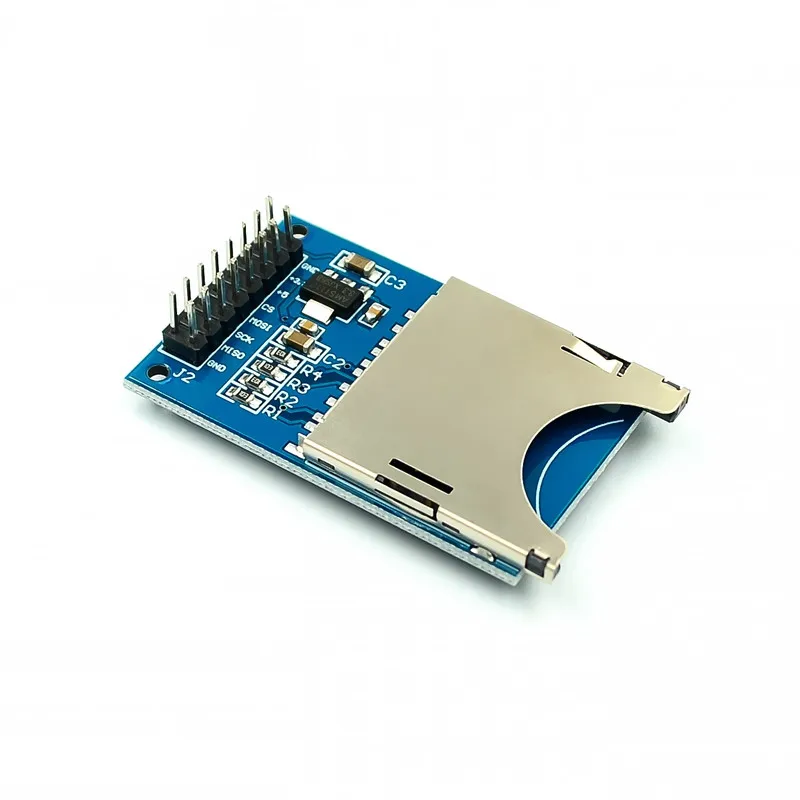 5 шт./лот модуль для чтения и письма SD-карты гнездовой считыватель ARM MCU |