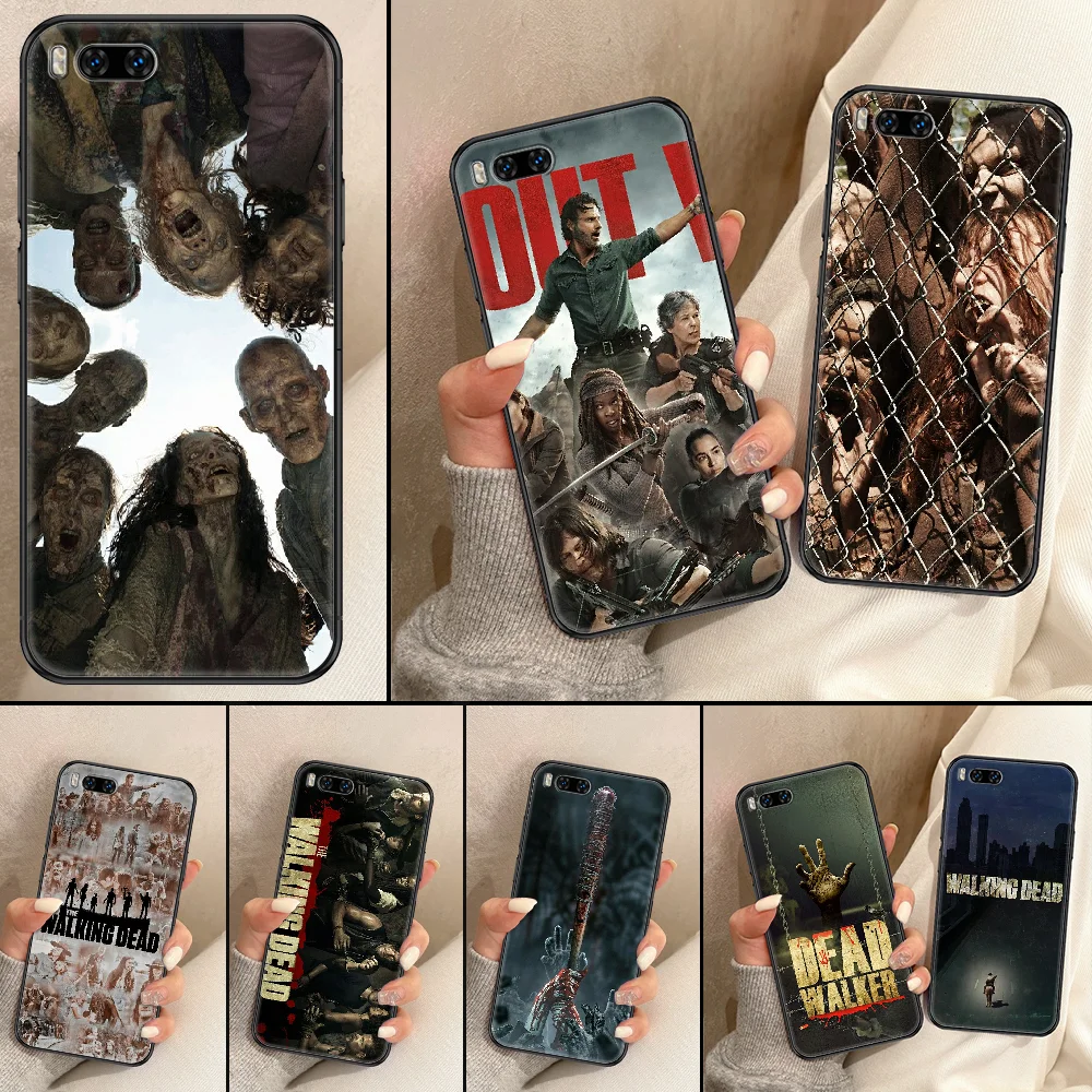 

The Walking Dead Phone Case For Xiaomi Mi Note 8 9 10 11 9T 10T A3 Lite Pro Ultra black pretty prime luxury cell cover trend