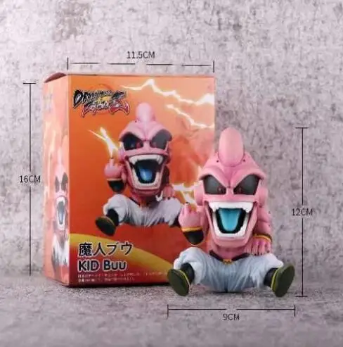 Dragon Ball Z GK детская Buu средний палец из ПВХ Коллекционная модель на высоком каблуке