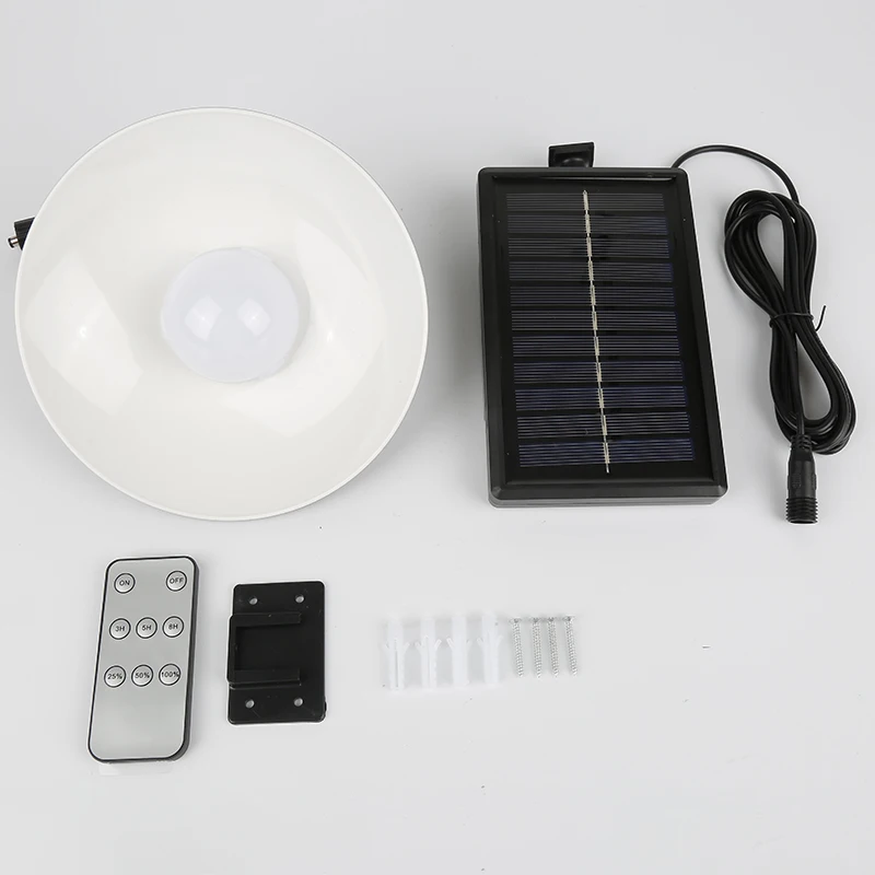 Прямая поставка подвесной светильник на солнечной батарее с двойной головкой