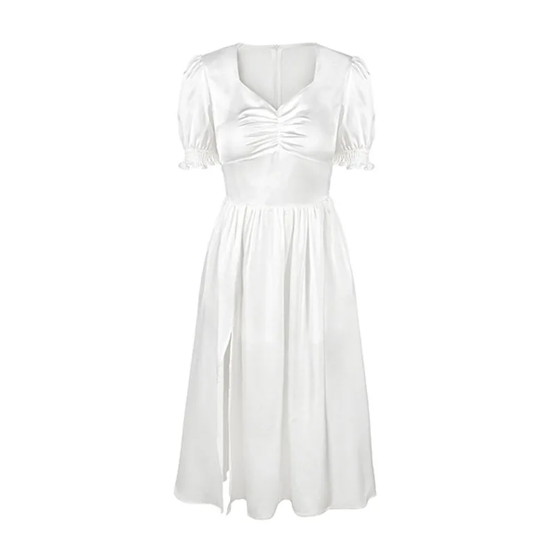 2021 Весна французский пикантное платье с разрезом офисные женские туфли на каждый