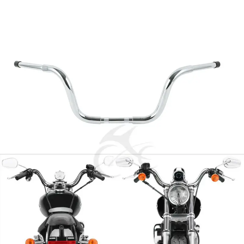 Мотоцикл 10 &quot/12&quot/14 &quot/16&quot/18 &quotталии обезьяна Вешалки бар 1 1/4&quot жир руль для Harley