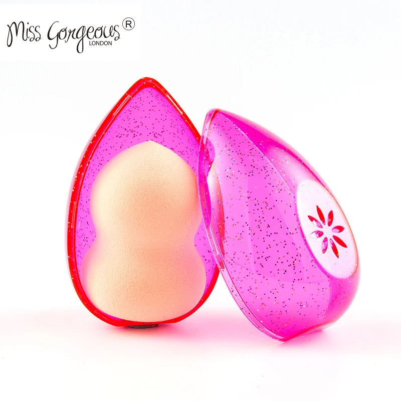 Бренд Miss Gorgeous держатель спонжа для макияжа Puff чехол сушки коробка хранения