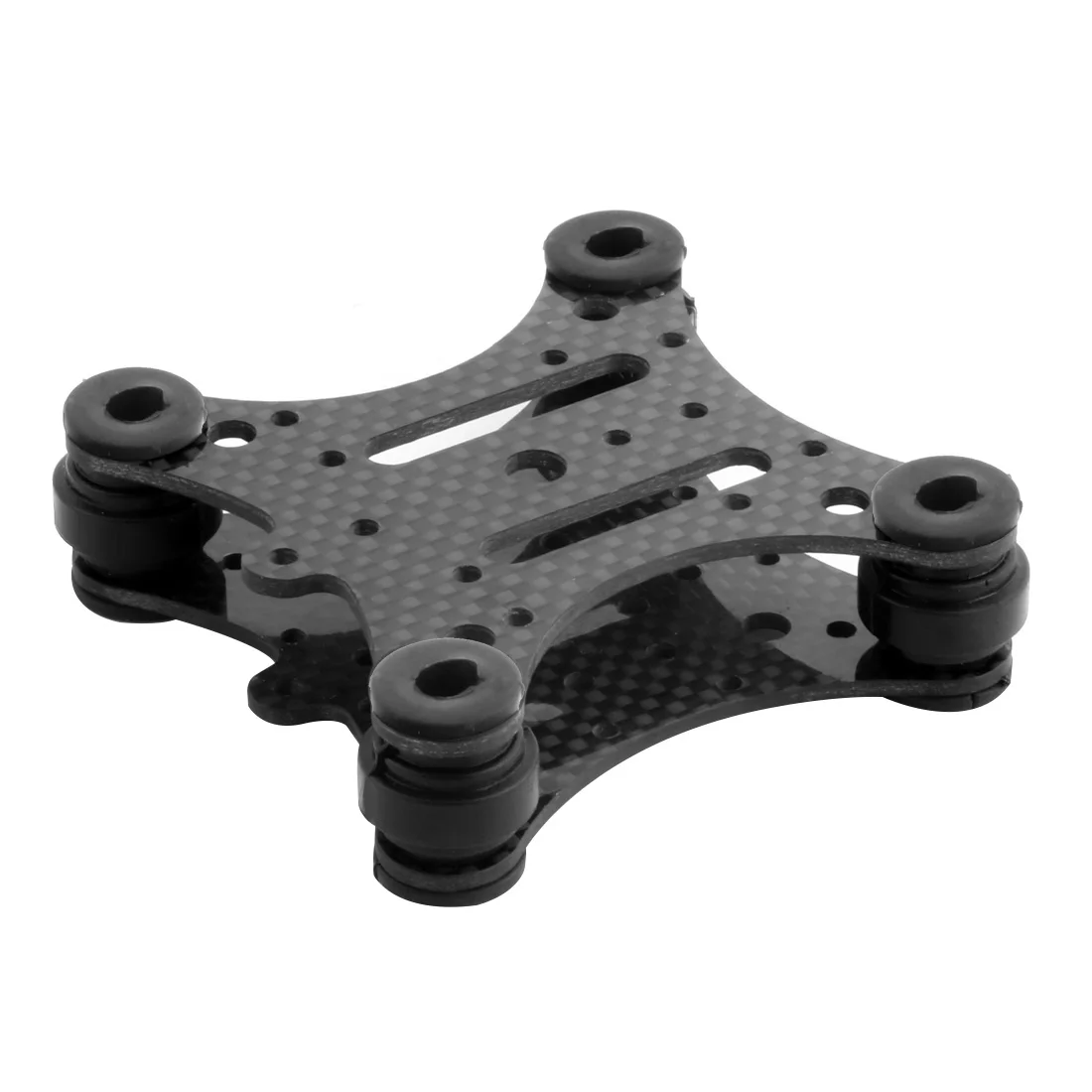 FPV углеродное волокно Антивибрационная пластина и резиновые шарики для DJI Phantom 1 2