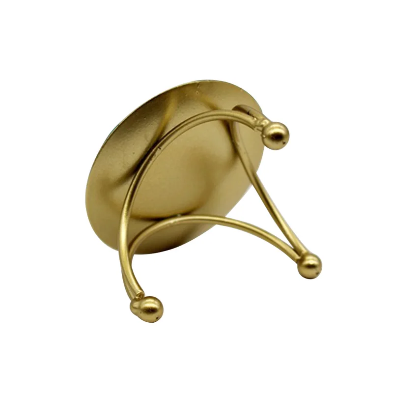 Геометрический подсвечник железный для украшения дома настольное