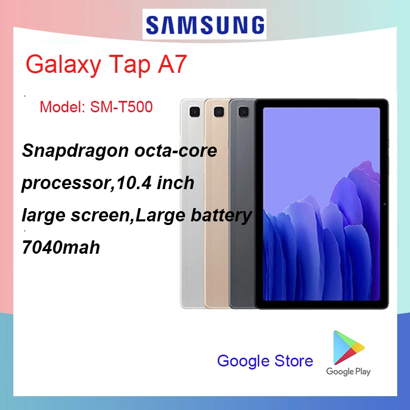 Планшет Samsung GALAXY Tab A7 T500 Android 10 4 дюйма Ультра HD | Компьютеры и офис