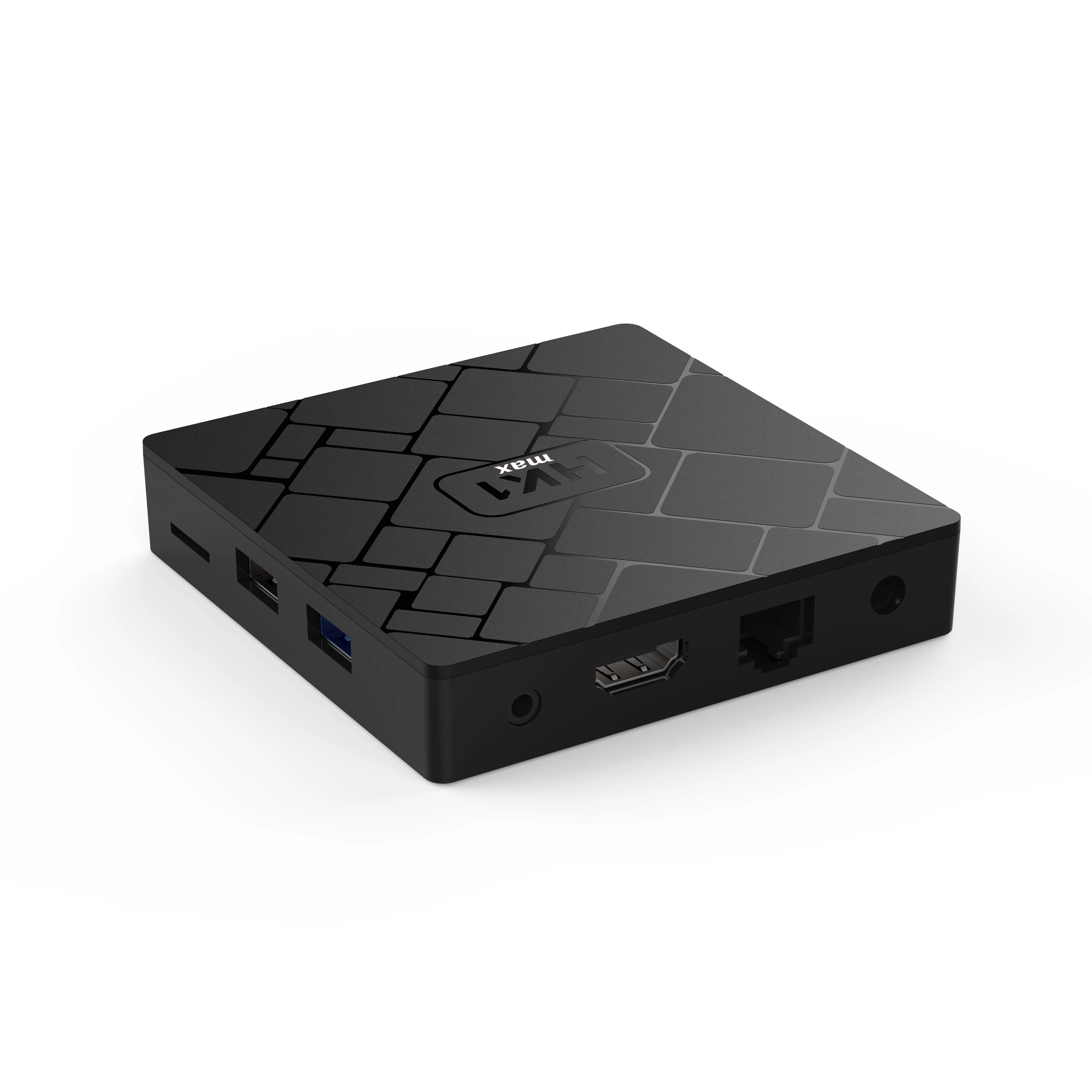 HK1 MAX Android 9,0 Smart tv BOX RK3318 Четырехъядерный 4 ГБ ОЗУ 64 Гб ПЗУ 2,4 ГБ/5 Гб двойной wifi Bluetooth 3D 4K HDR H.265 USB3.0 телеприставка