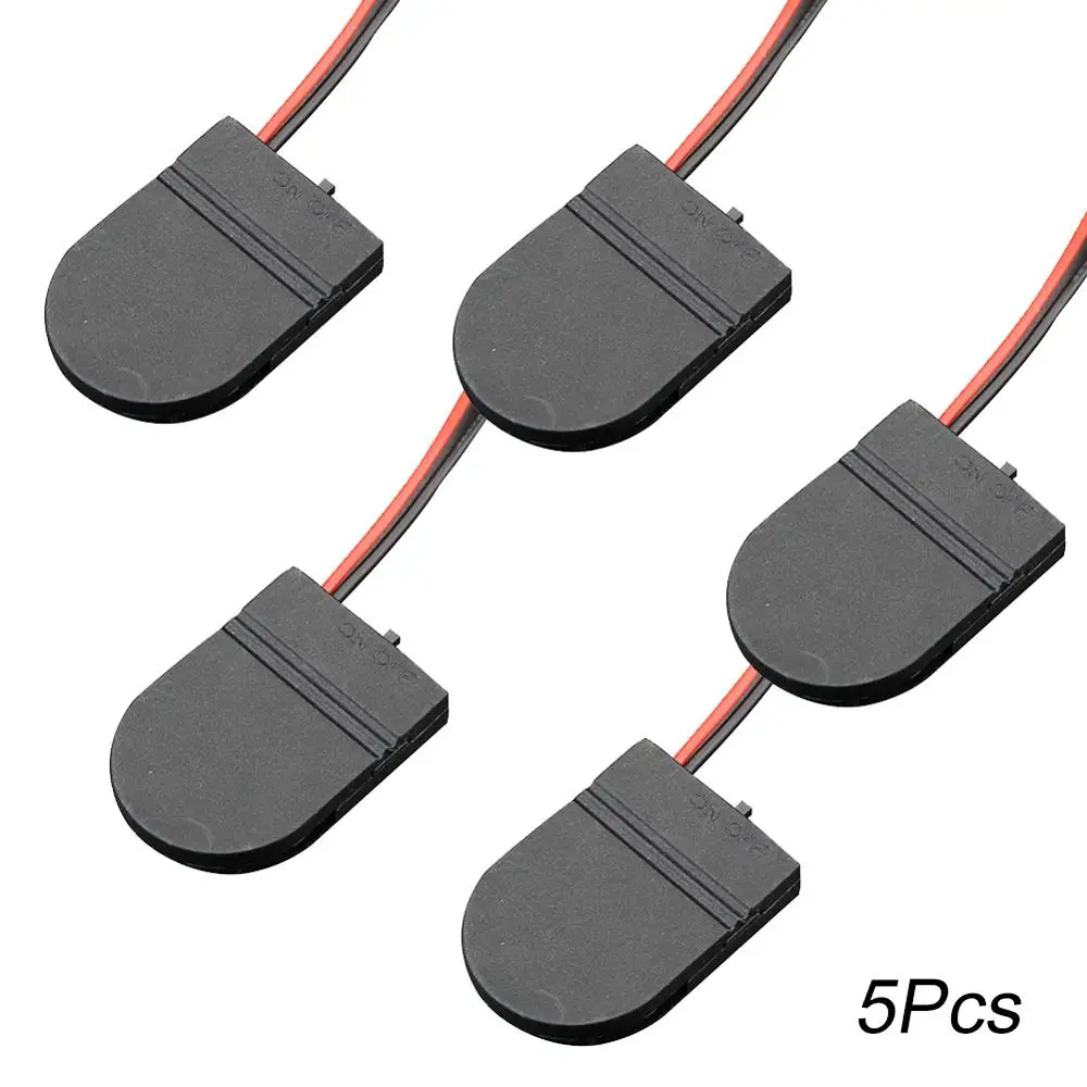 

Switch 1 piece set CR2032 button button battery socket bracket shell cover belt