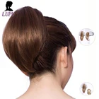 LUPU 6 дюймов короткий прямой захват конский хвост коготь на заколке синтетические накладные волосы термостойкие волосы конский хвост для женщин