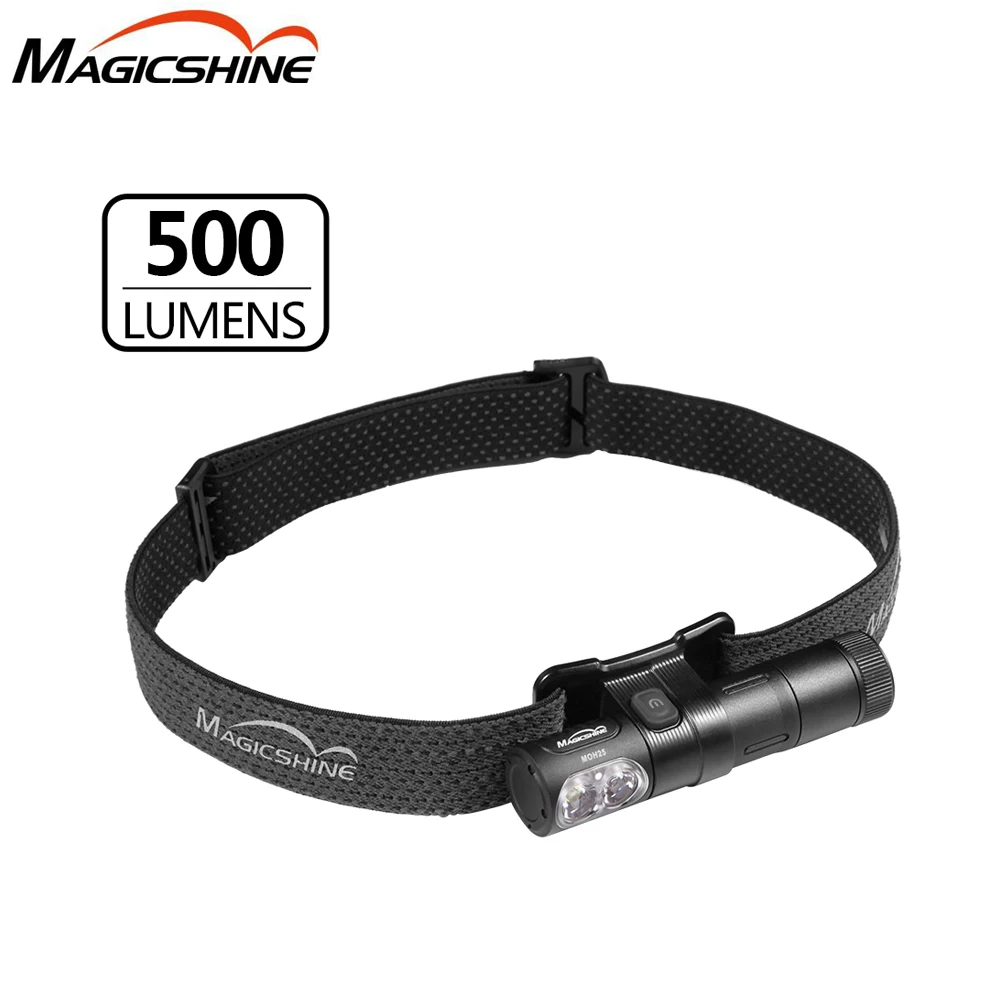Magicshine MOH25 налобный фонарь с зарядкой от USB красный свет макс. 500 люмен луч бросать 80