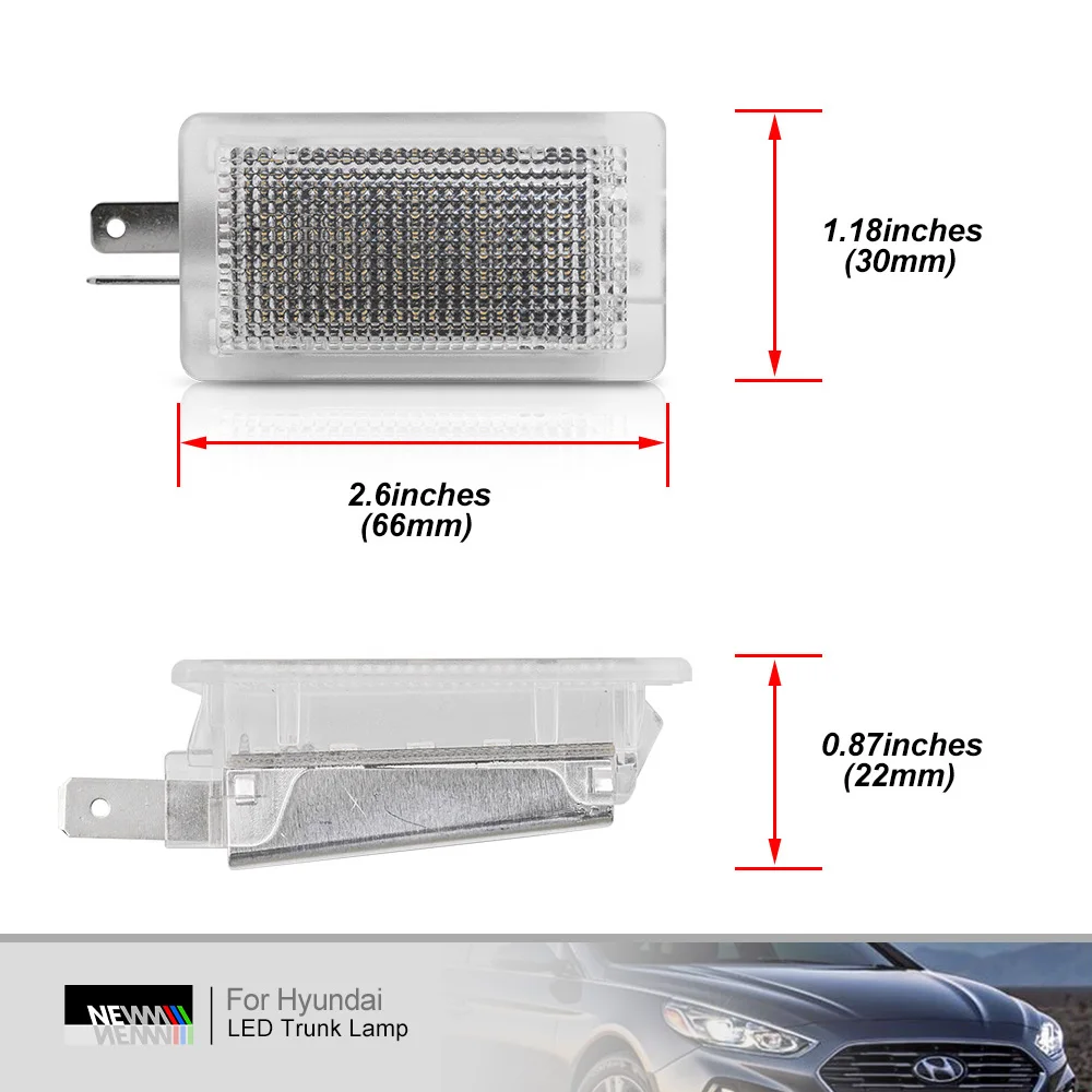 1 шт. светодиодный светодиодсветильник лампа для багажника Hyundai Tucson Sonata Accent Scoupe