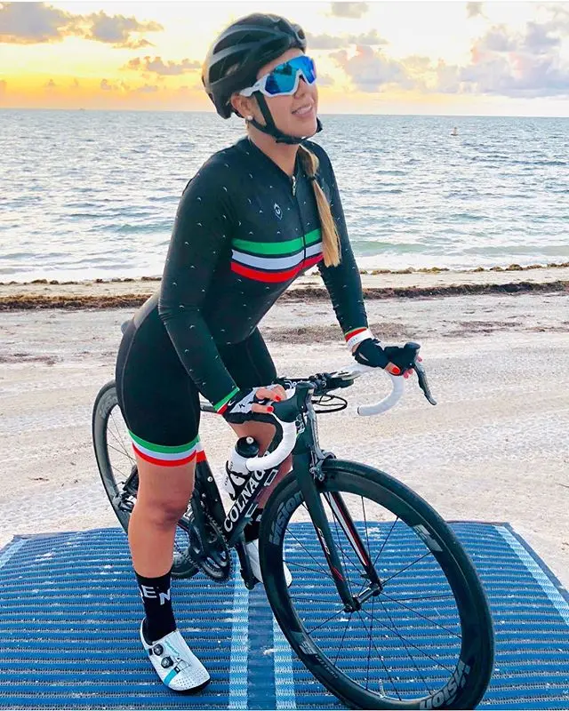 skinsuits 2 Frenesi, Женский облегающий костюм из лайкры, на заказ, с длинным рукавом, Женский костюм для велоспорта, Mtb, для езды на велосипеде, одежда для спорта на открытом воздухе - Цвет: skinsuits 2