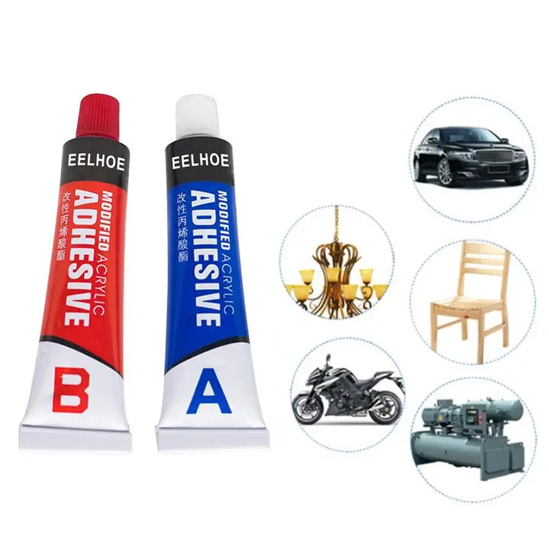 

Strong Bonding Sealant Household AB Glue Wide Range Mutual Adhesion Materials Casting Repair Glue 20g
