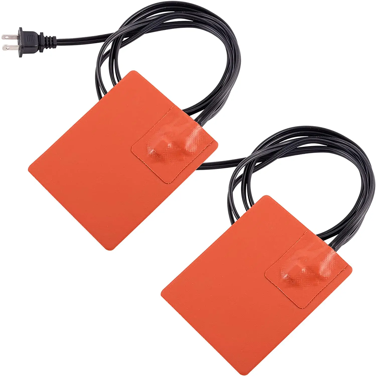 120v 150w 4" x 5" 3M PSA Winter Use Oil Pan Heating Pad Engine Block Plate with Thermal ProtectorCar Engine Silicone Heater Mat 120v 150w 4" x 5" 3M PSA Winter Use Oil Pan Heating Pad Engine Block Plate with Thermal ProtectorCar Engine Silicone Heater Mat