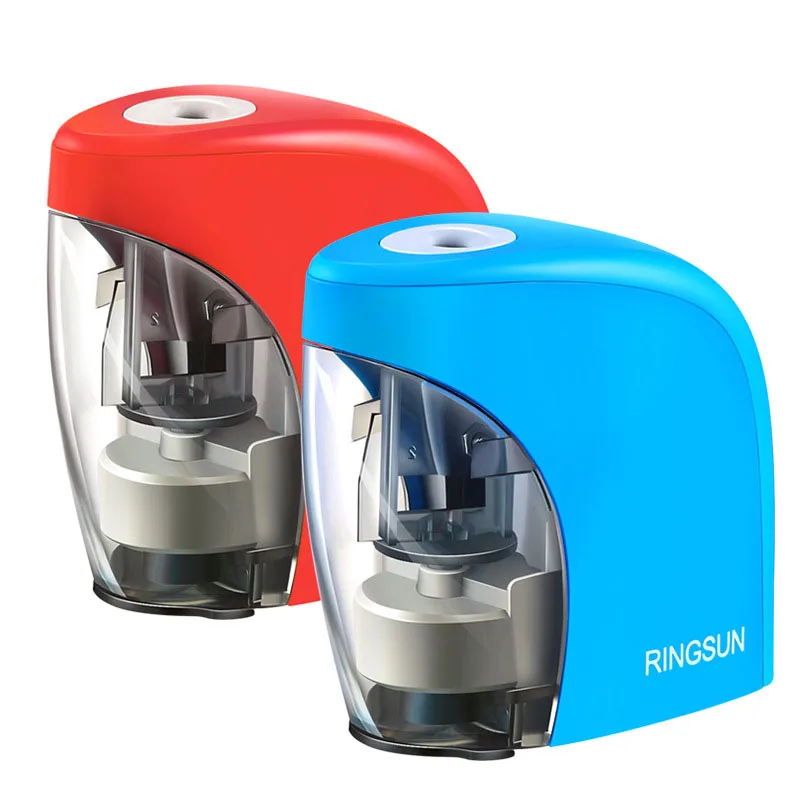 Электрическая автоматическая точилка для карандашей школьная канцелярские