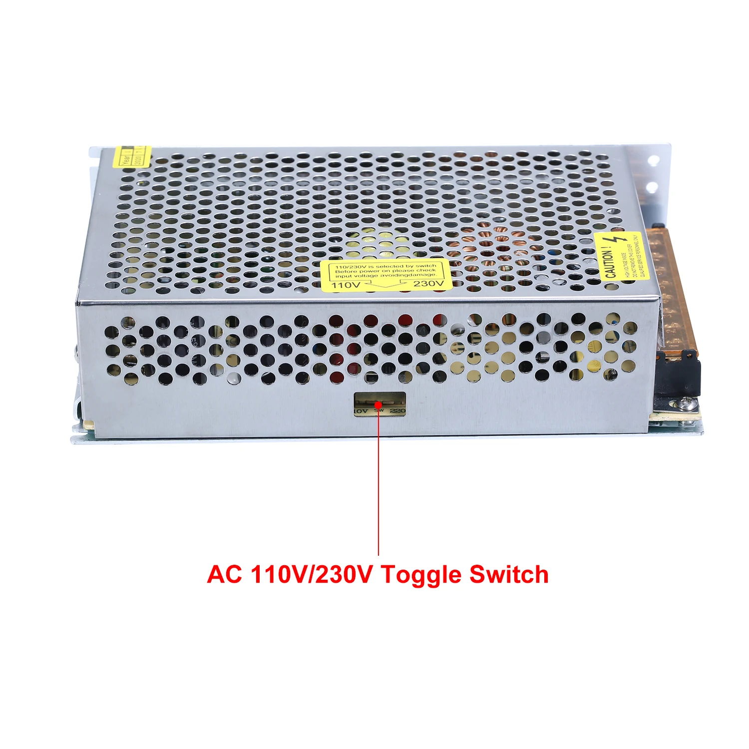 Aibecy импульсный источник питания DC 24V 240W 10A Универсальный Регулируемый
