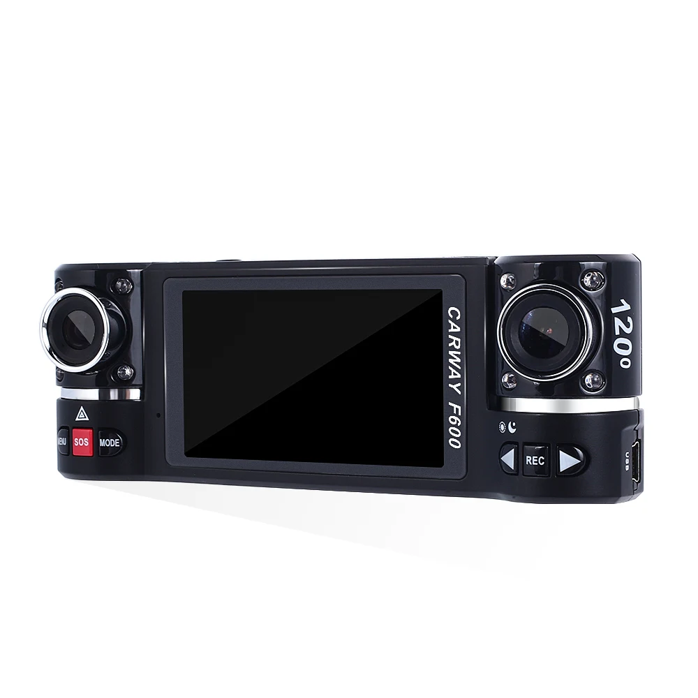 

Universal Portable Driving Recorder 2.7Inch F600 2.7" F600 Car Camera DVR Rotating Lens 1080P Car Dash Cam