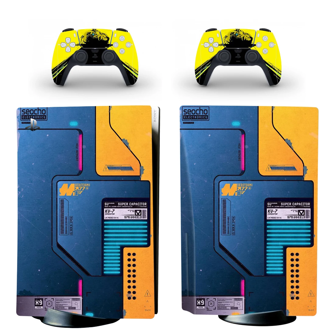 

Новый виниловый стикер для консоли PlayStation 5 и контроллеров PS5