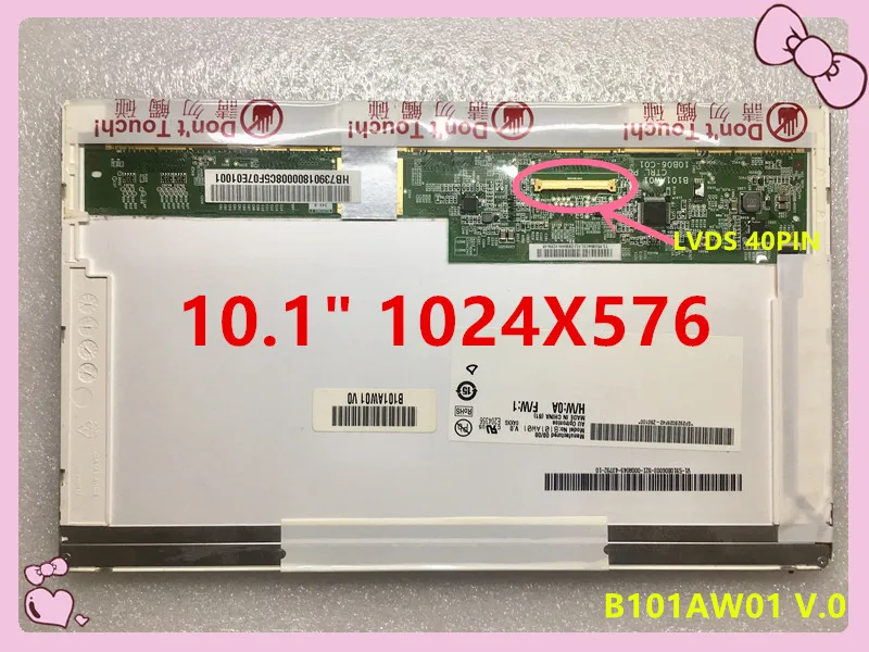 

FREE SHIPPING 10.1" B101AW01 V.1 V.0 Fit LP101WS1 TLA2 B3 N101N6-L02 1024x576 A+ LAPTOP LCD SCREEN 10.1